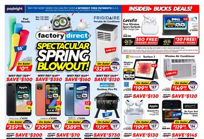 Factory Direct Flyer May 11 to 17