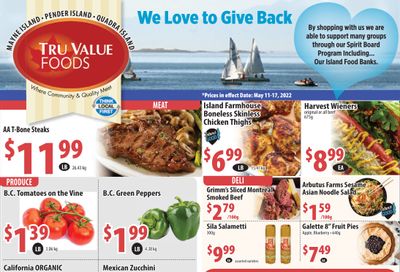 Tru Value Foods Flyer May 11 to 17