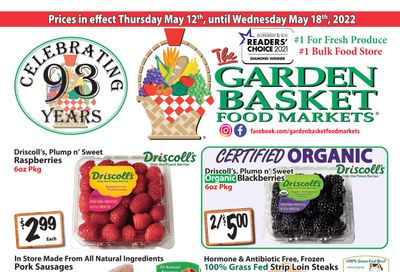 The Garden Basket Flyer May 12 to 18