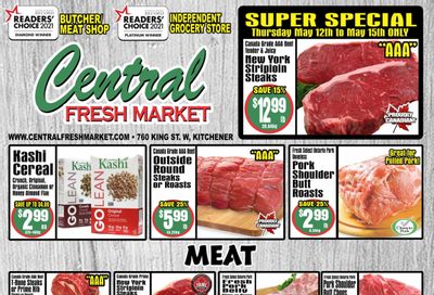 Central Fresh Market Flyer May 12 to 19