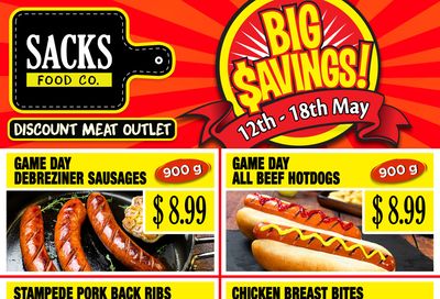 Sacks Food Co. Flyer May 12 to 18