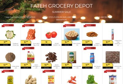 Fateh Grocery Depot Flyer May 12 to 18