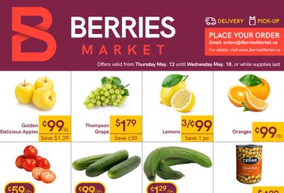 Berries Market Flyer May 12 to 18