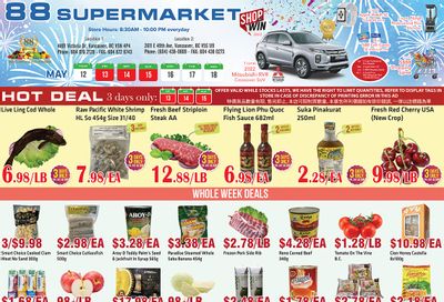 88 Supermarket Flyer May 12 to 18
