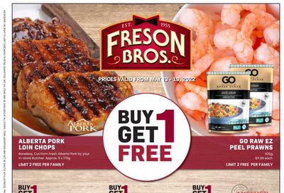 Freson Bros. Flyer May 13 to 19