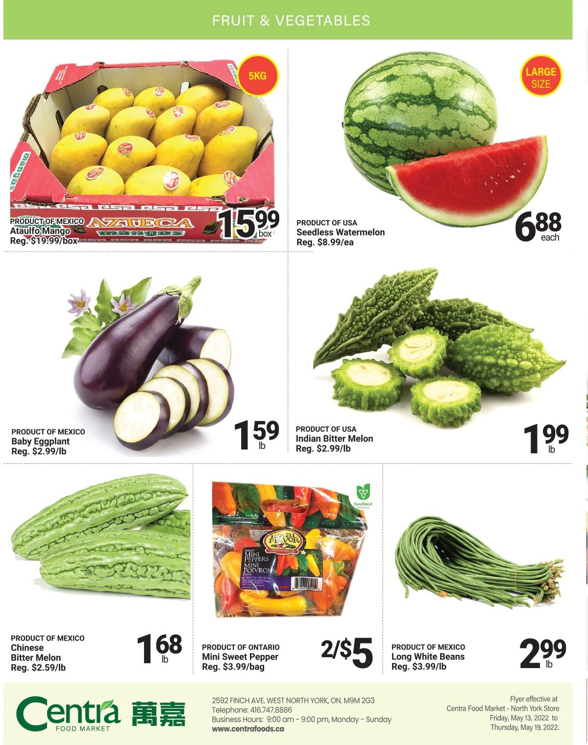 Centra Foods (North York) Flyer May 13 to 19