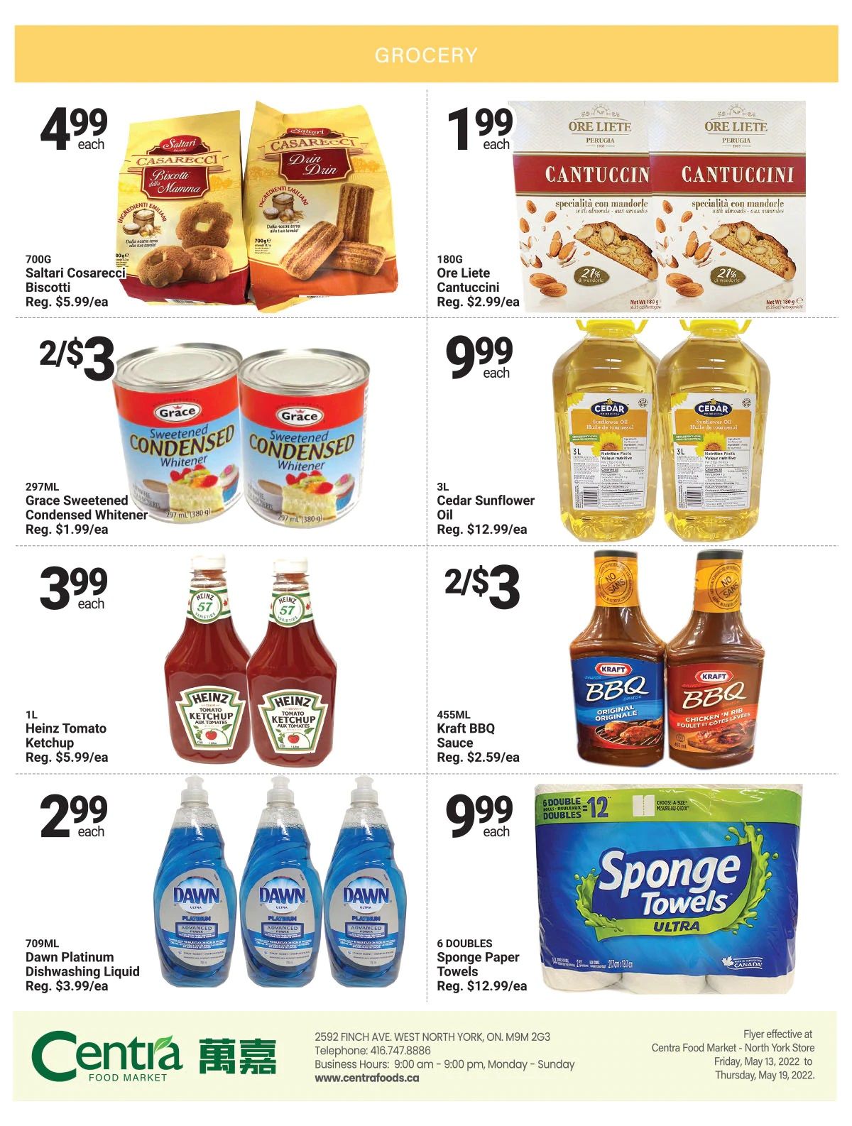Centra Foods (North York) Flyer May 13 to 19