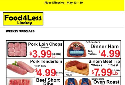 Food 4 Less Flyer May 13 to 19