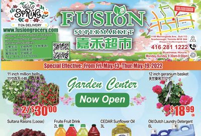Fusion Supermarket Flyer May 13 to 19