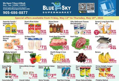 Blue Sky Supermarket (Pickering) Flyer May 13 to 19