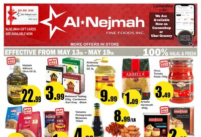 Alnejmah Fine Foods Inc. Flyer May 13 to 19