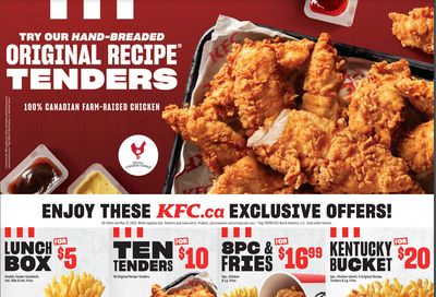 KFC Canada Coupon (British Columbia) Valid until June 26