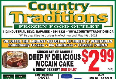 Country Traditions Flyer May 12 to 19