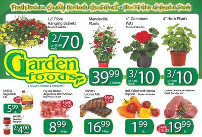 Garden Foods Flyer May 13 to 19
