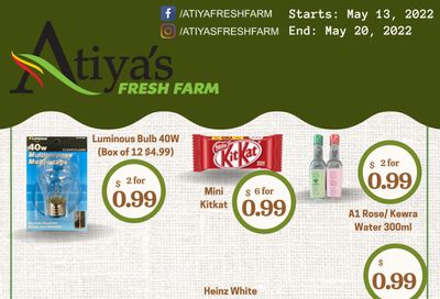 Atiya's Fresh Farm Flyer May 13 to 20
