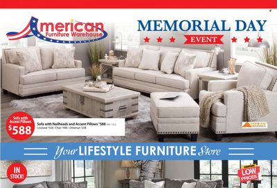 American Furniture Warehouse (AZ, CO, TX) Weekly Ad Flyer May 14 to May 21