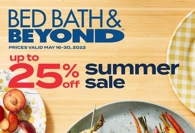 Bed Bath & Beyond Flyer May 16 to 30