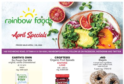 Rainbow Foods Flyer April 1 to 30