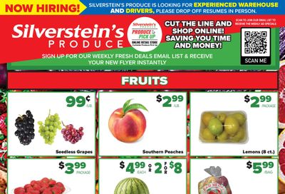 Silverstein's Produce Flyer May 17 to 21