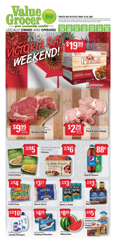 Value Grocer Flyer May 19 to 25