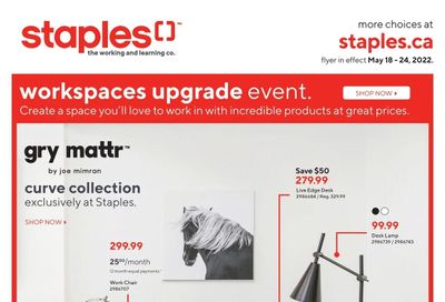 Staples Flyer May 18 to 24