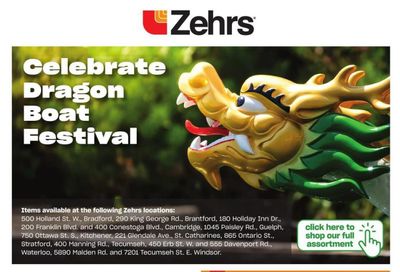 Zehrs Celebrate Dragon Boat Festival Flyer May 19 to June 1