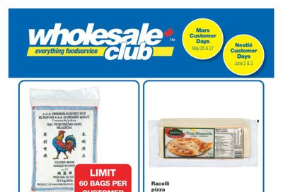 Wholesale Club (West) Flyer May 19 to June 8