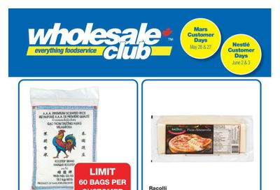 Wholesale Club (Atlantic) Flyer May 19 to June 8