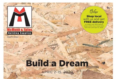 McMunn & Yates Building Supplies Flyer April 2 to 15