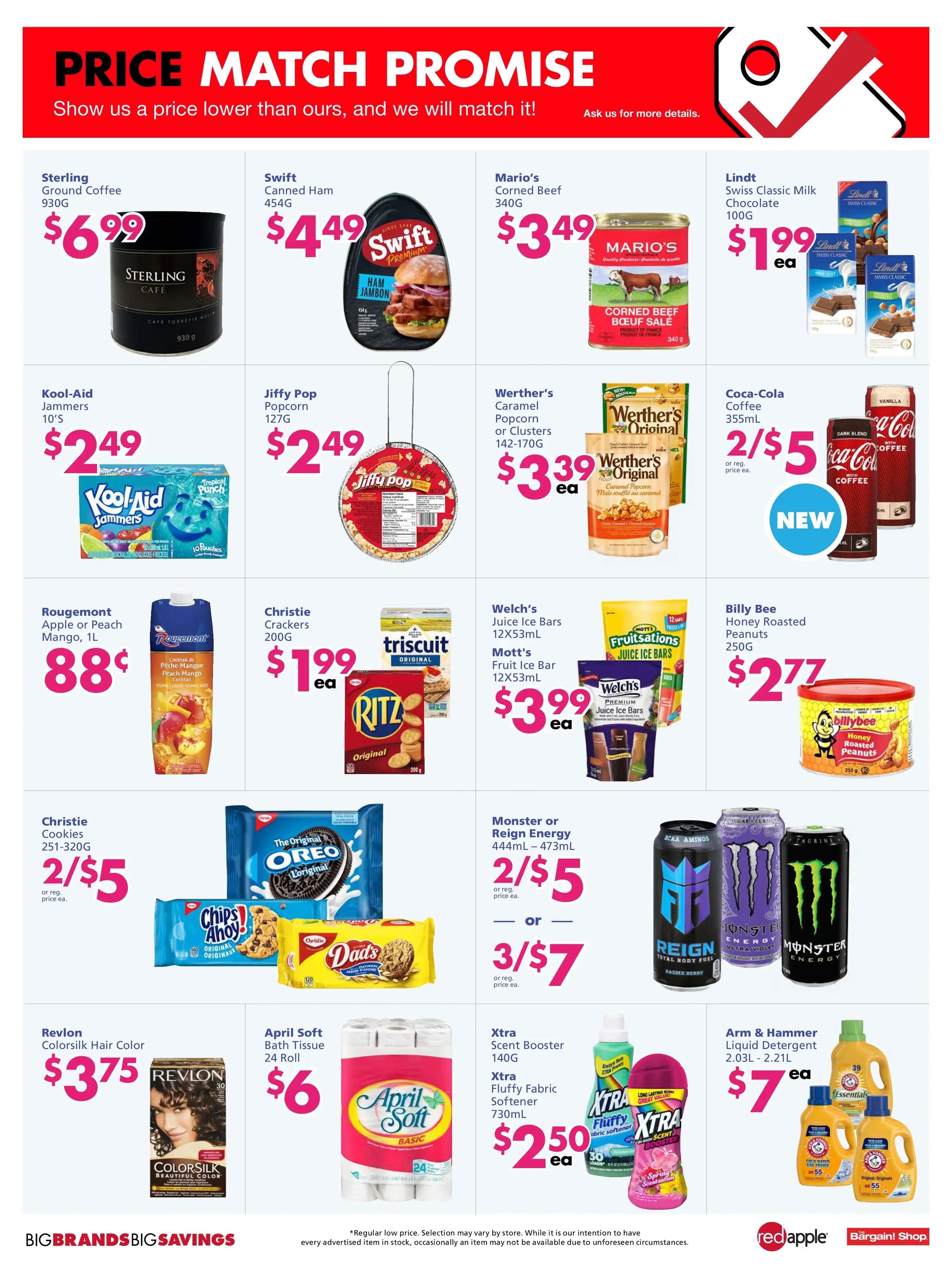 The Bargain Shop & Red Apple Stores Flyer May 19 to 23