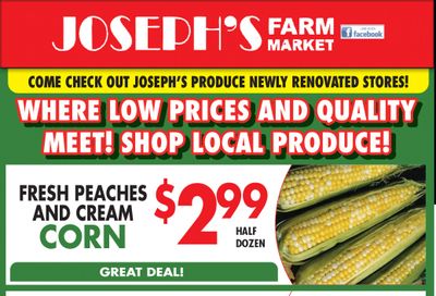 Joseph's Farm Market Flyer May 19 to 21