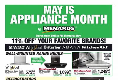 Menards Weekly Ad Flyer May 19 to May 26