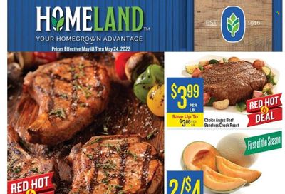 Homeland (OK, TX) Weekly Ad Flyer May 19 to May 26