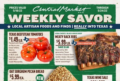 Central Market (TX) Weekly Ad Flyer May 19 to May 26