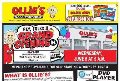 Ollie's Bargain Outlet (KY) Weekly Ad Flyer May 19 to May 26