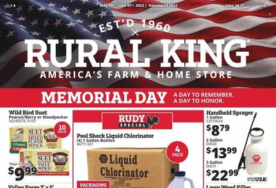 Rural King Weekly Ad Flyer May 19 to May 26