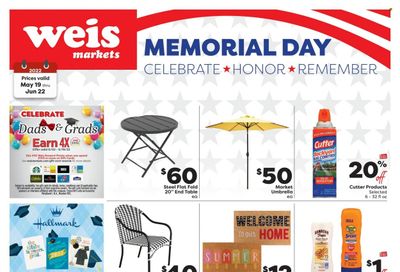 Weis (MD, NY, PA) Weekly Ad Flyer May 19 to May 26
