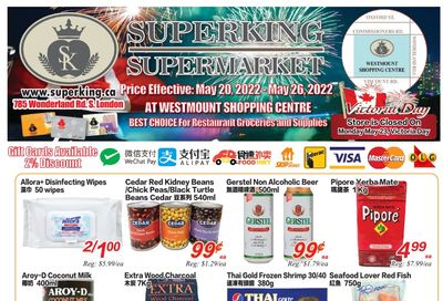 Superking Supermarket (London) Flyer May 20 to 26