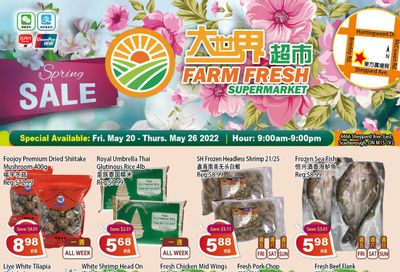 Farm Fresh Supermarket Flyer May 20 to 26