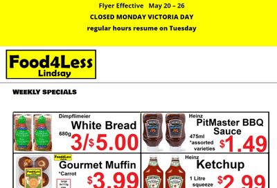 Food 4 Less Flyer May 20 to 26
