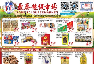 Tone Tai Supermarket Flyer May 20 to 26