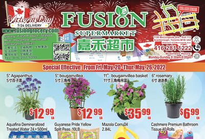 Fusion Supermarket Flyer May 20 to 26