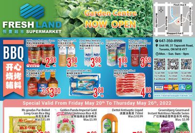 FreshLand Supermarket Flyer May 20 to 26