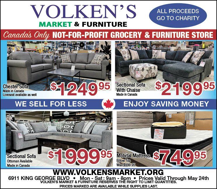 Volken's Market & Furniture Flyer May 18 to 24