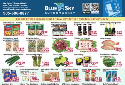 Blue Sky Supermarket (Pickering) Flyer May 20 to 26