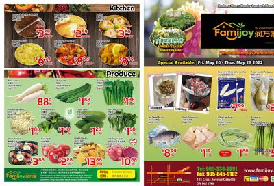 Famijoy Supermarket Flyer May 20 to 26