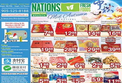 Nations Fresh Foods (Hamilton) Flyer September 6 to 12