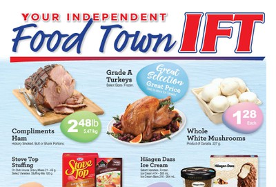 IFT Independent Food Town Flyer April 3 to 9