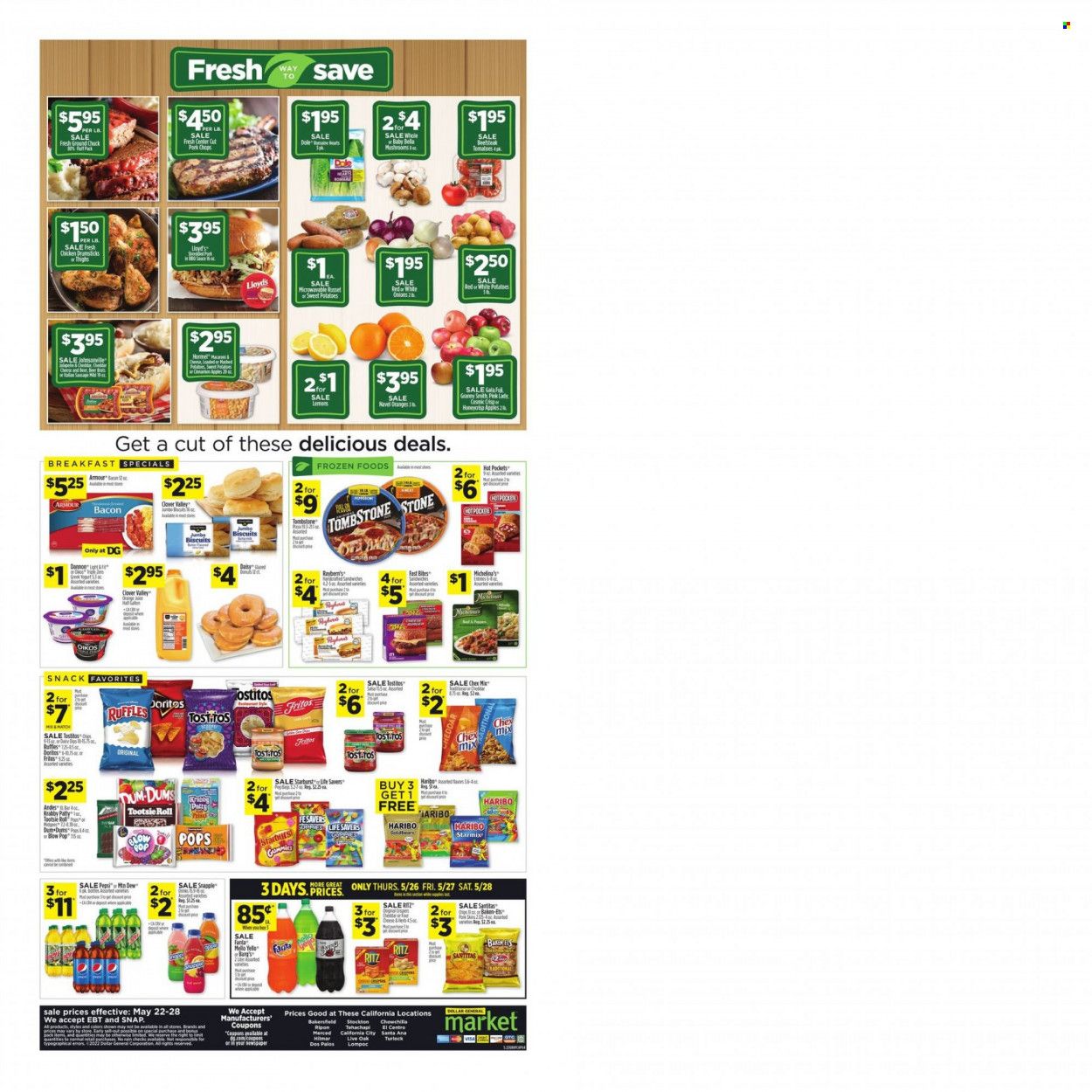 Dollar General (CA) Weekly Ad Flyer May 24 to May 31