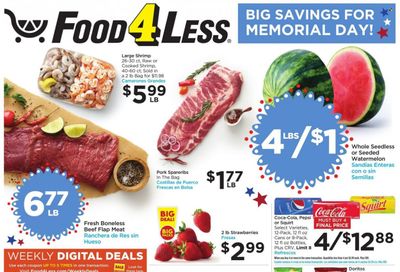 Food 4 Less (CA) Weekly Ad Flyer May 24 to May 31